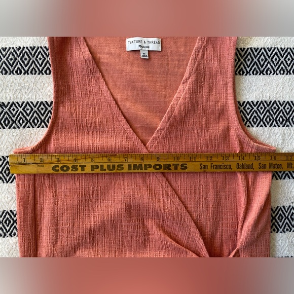 Madewell Texture & Thread Tie Wrap Tank - XS - Picture 7 of 10